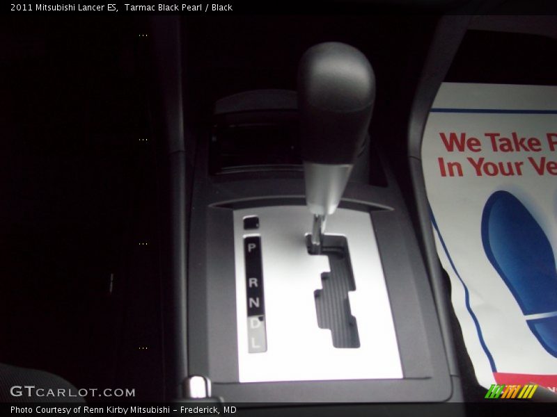 Tarmac Black Pearl / Black 2011 Mitsubishi Lancer ES