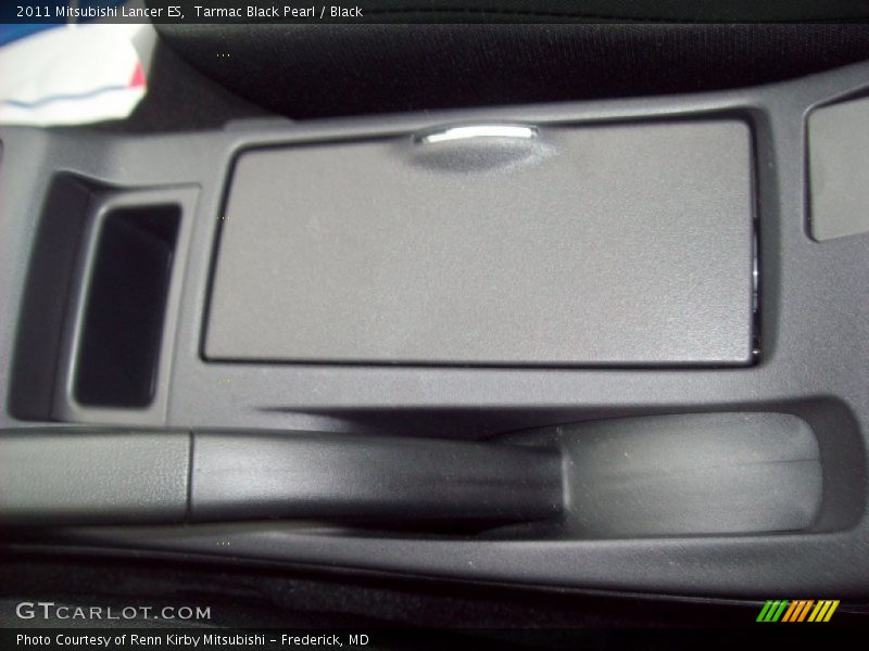 Tarmac Black Pearl / Black 2011 Mitsubishi Lancer ES