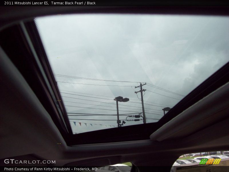 Tarmac Black Pearl / Black 2011 Mitsubishi Lancer ES