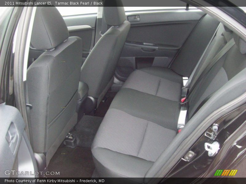 Tarmac Black Pearl / Black 2011 Mitsubishi Lancer ES
