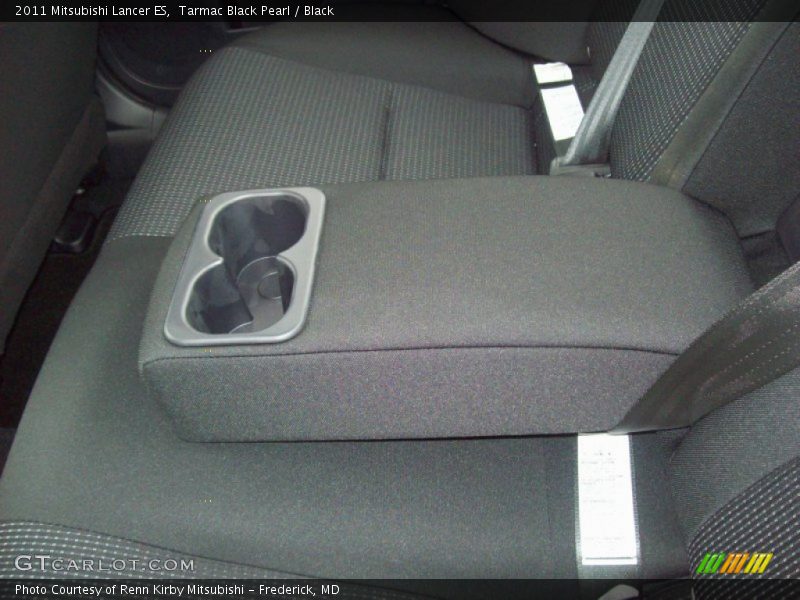 Tarmac Black Pearl / Black 2011 Mitsubishi Lancer ES