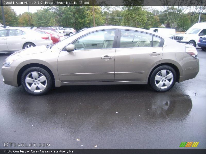 Pebble Beach Metallic / Blond 2008 Nissan Altima 2.5 S