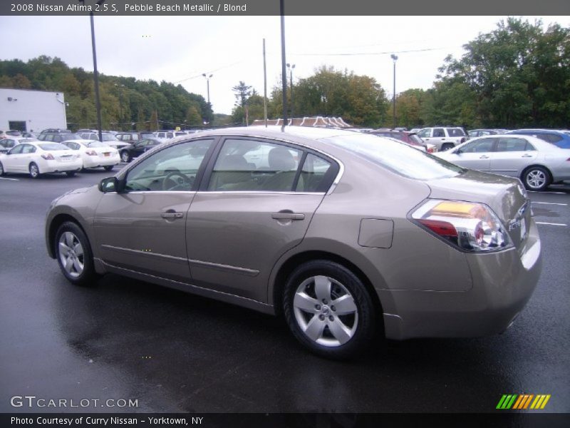 Pebble Beach Metallic / Blond 2008 Nissan Altima 2.5 S