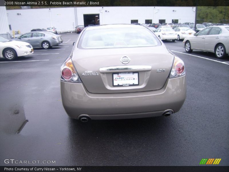 Pebble Beach Metallic / Blond 2008 Nissan Altima 2.5 S