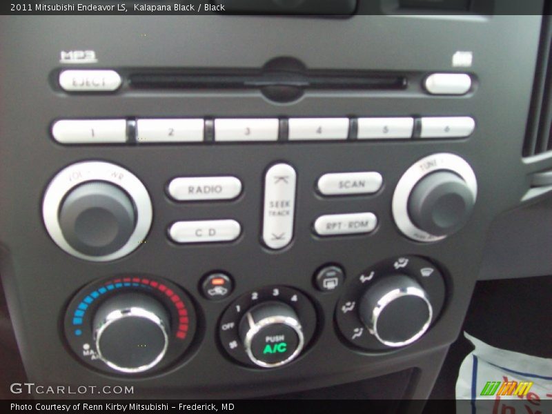 Controls of 2011 Endeavor LS