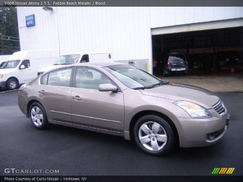 Pebble Beach Metallic / Blond 2008 Nissan Altima 2.5 S