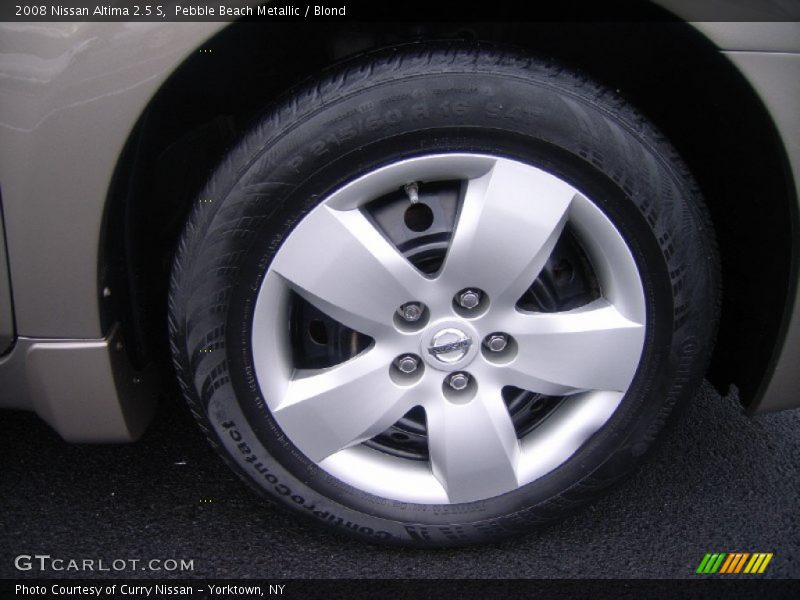 Pebble Beach Metallic / Blond 2008 Nissan Altima 2.5 S