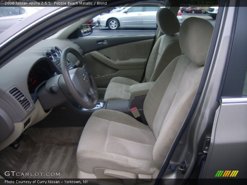 Pebble Beach Metallic / Blond 2008 Nissan Altima 2.5 S