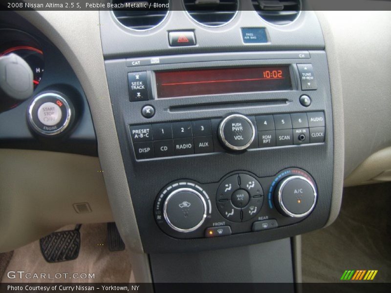 Pebble Beach Metallic / Blond 2008 Nissan Altima 2.5 S