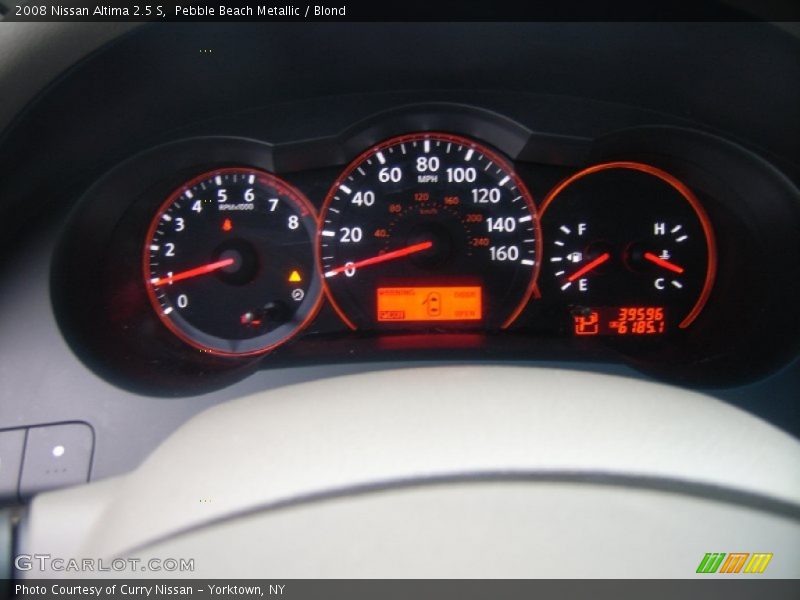 Pebble Beach Metallic / Blond 2008 Nissan Altima 2.5 S
