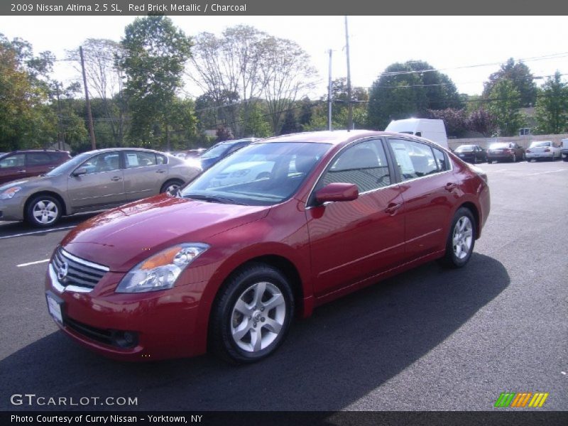 Red Brick Metallic / Charcoal 2009 Nissan Altima 2.5 SL