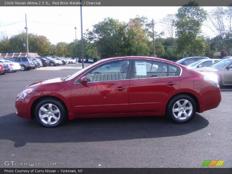 Red Brick Metallic / Charcoal 2009 Nissan Altima 2.5 SL