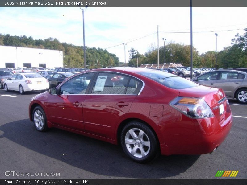 Red Brick Metallic / Charcoal 2009 Nissan Altima 2.5 SL