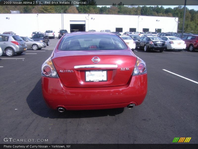 Red Brick Metallic / Charcoal 2009 Nissan Altima 2.5 SL