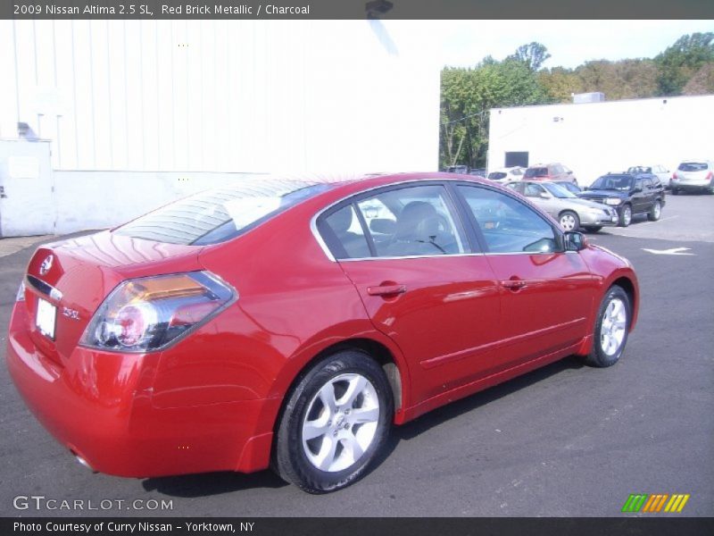 Red Brick Metallic / Charcoal 2009 Nissan Altima 2.5 SL