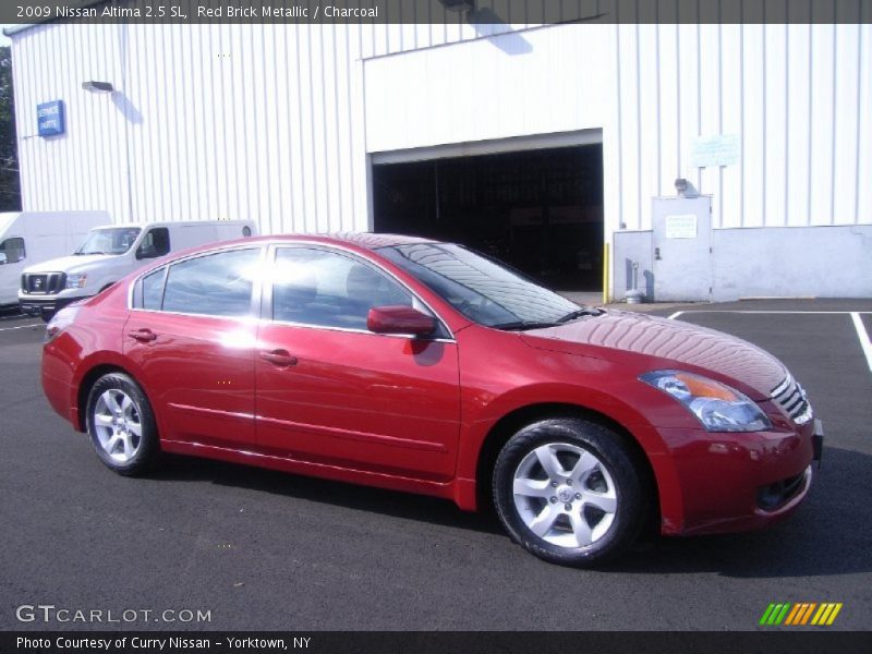 Red Brick Metallic / Charcoal 2009 Nissan Altima 2.5 SL