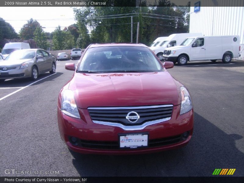 Red Brick Metallic / Charcoal 2009 Nissan Altima 2.5 SL