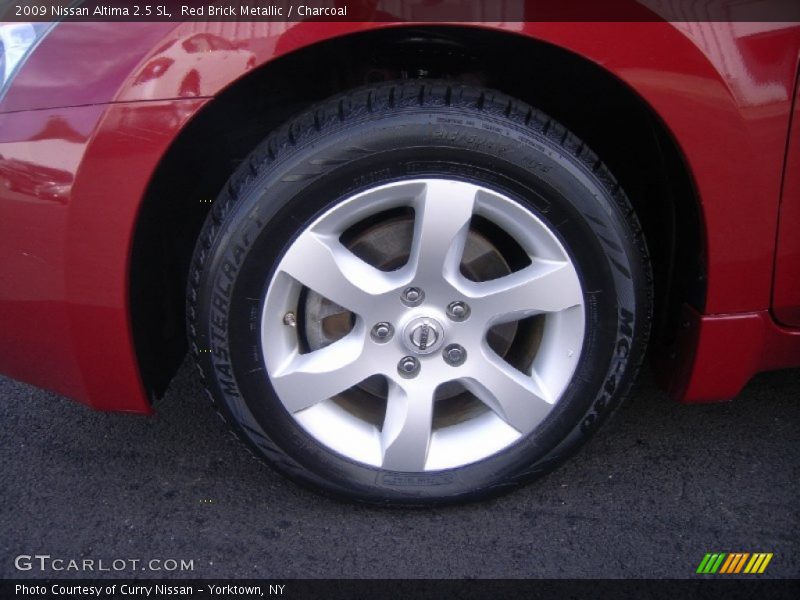 Red Brick Metallic / Charcoal 2009 Nissan Altima 2.5 SL
