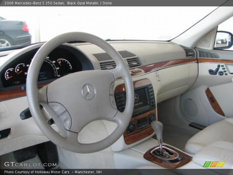 Black Opal Metallic / Stone 2006 Mercedes-Benz S 350 Sedan