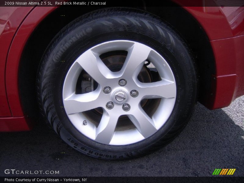 Red Brick Metallic / Charcoal 2009 Nissan Altima 2.5 SL