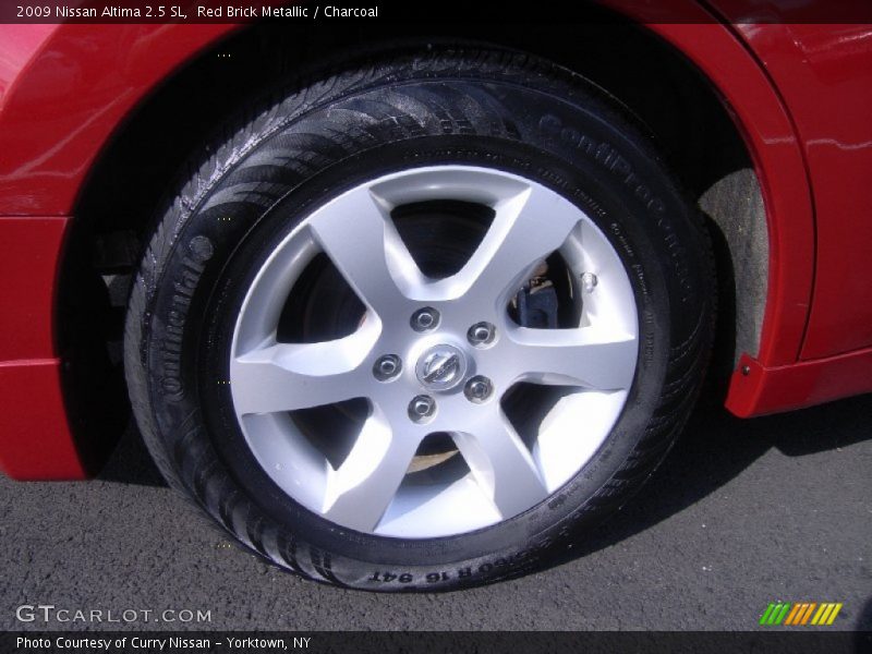 Red Brick Metallic / Charcoal 2009 Nissan Altima 2.5 SL