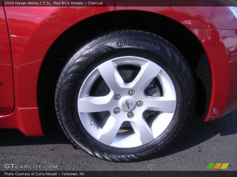 Red Brick Metallic / Charcoal 2009 Nissan Altima 2.5 SL