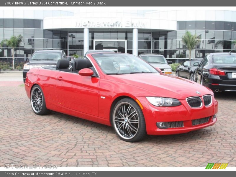  2007 3 Series 335i Convertible Crimson Red
