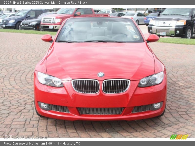 Crimson Red / Black 2007 BMW 3 Series 335i Convertible