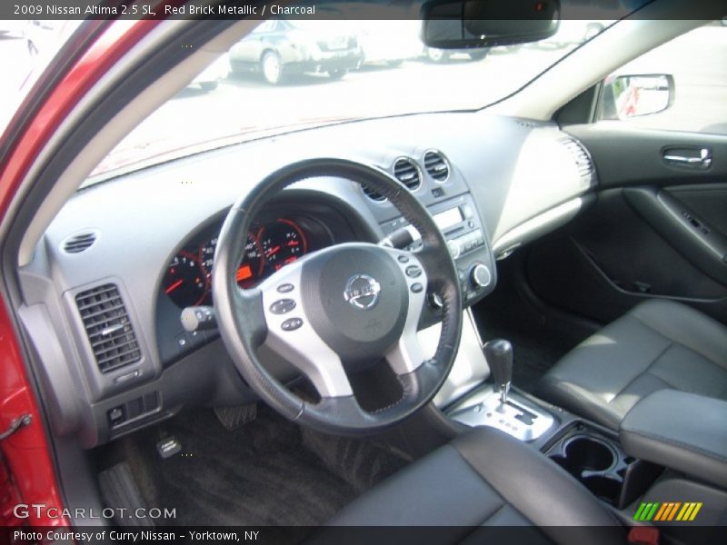 Red Brick Metallic / Charcoal 2009 Nissan Altima 2.5 SL