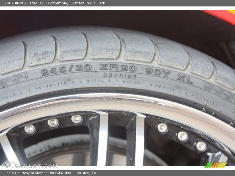 Custom Wheels of 2007 3 Series 335i Convertible