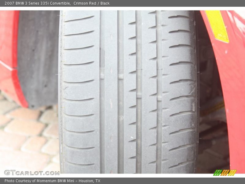 Crimson Red / Black 2007 BMW 3 Series 335i Convertible