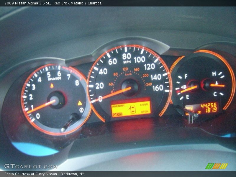 Red Brick Metallic / Charcoal 2009 Nissan Altima 2.5 SL