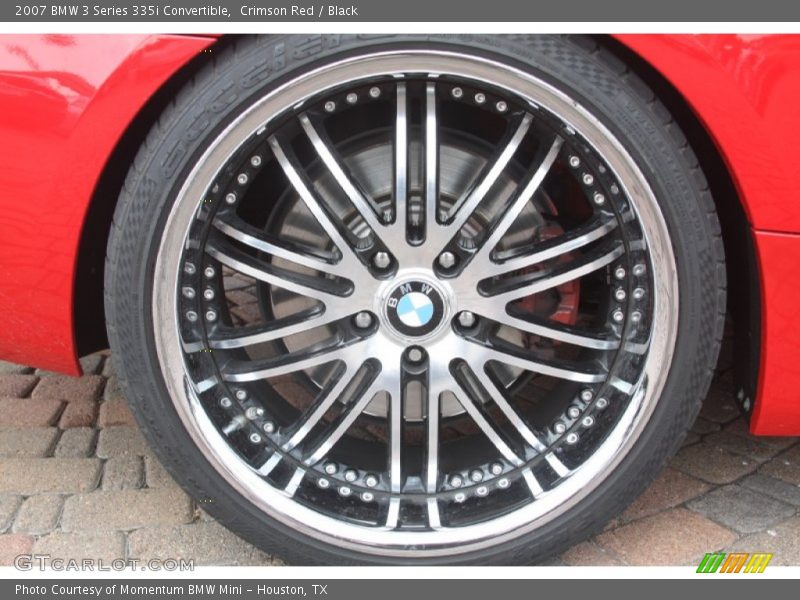 Crimson Red / Black 2007 BMW 3 Series 335i Convertible