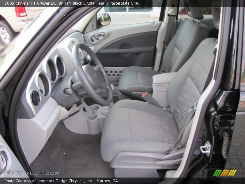  2009 PT Cruiser LX Pastel Slate Gray Interior