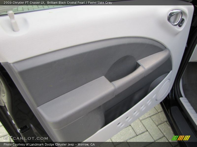 Brilliant Black Crystal Pearl / Pastel Slate Gray 2009 Chrysler PT Cruiser LX