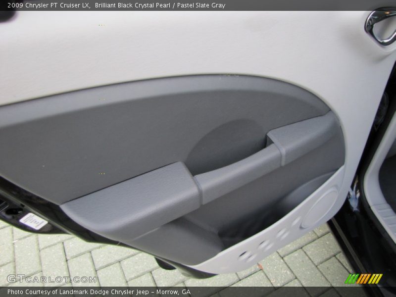 Brilliant Black Crystal Pearl / Pastel Slate Gray 2009 Chrysler PT Cruiser LX