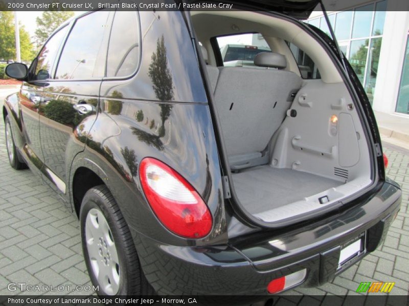 Brilliant Black Crystal Pearl / Pastel Slate Gray 2009 Chrysler PT Cruiser LX