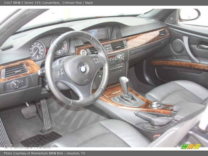 Crimson Red / Black 2007 BMW 3 Series 335i Convertible