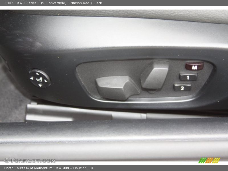 Crimson Red / Black 2007 BMW 3 Series 335i Convertible