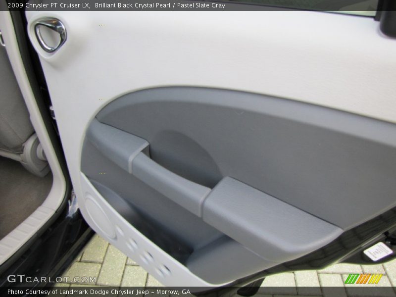 Brilliant Black Crystal Pearl / Pastel Slate Gray 2009 Chrysler PT Cruiser LX