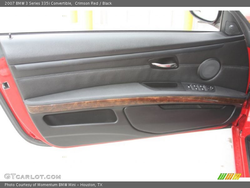Crimson Red / Black 2007 BMW 3 Series 335i Convertible
