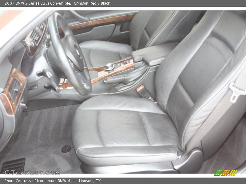 Crimson Red / Black 2007 BMW 3 Series 335i Convertible