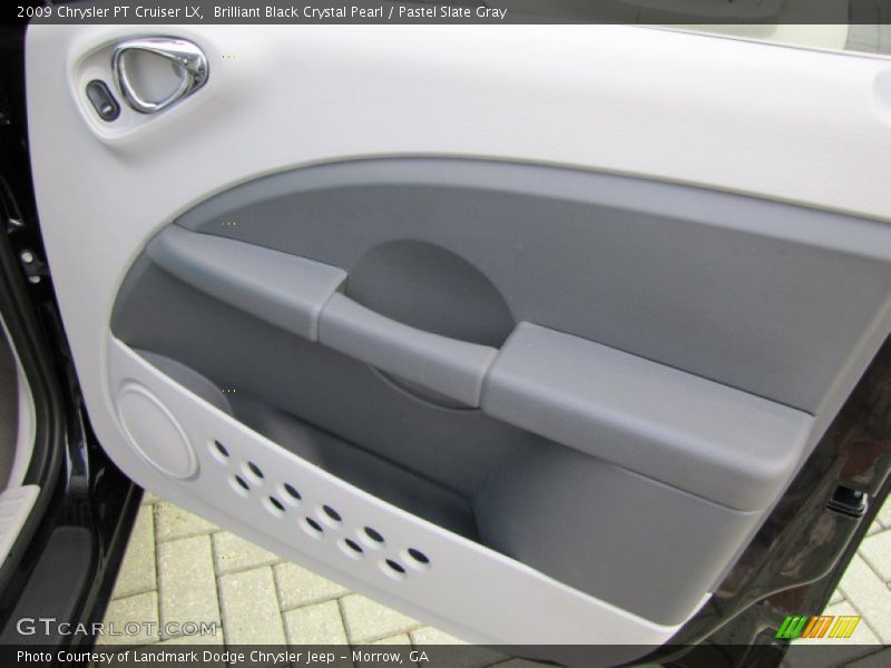 Brilliant Black Crystal Pearl / Pastel Slate Gray 2009 Chrysler PT Cruiser LX