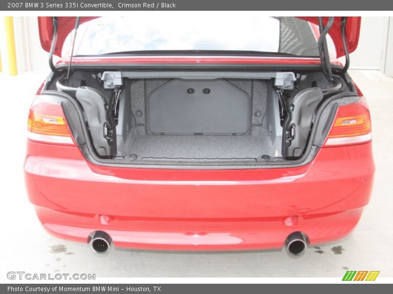 Crimson Red / Black 2007 BMW 3 Series 335i Convertible