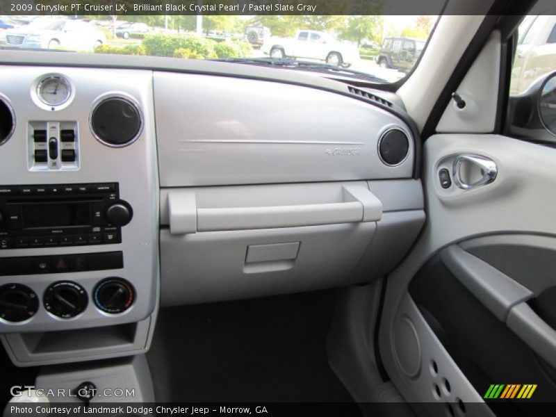 Brilliant Black Crystal Pearl / Pastel Slate Gray 2009 Chrysler PT Cruiser LX