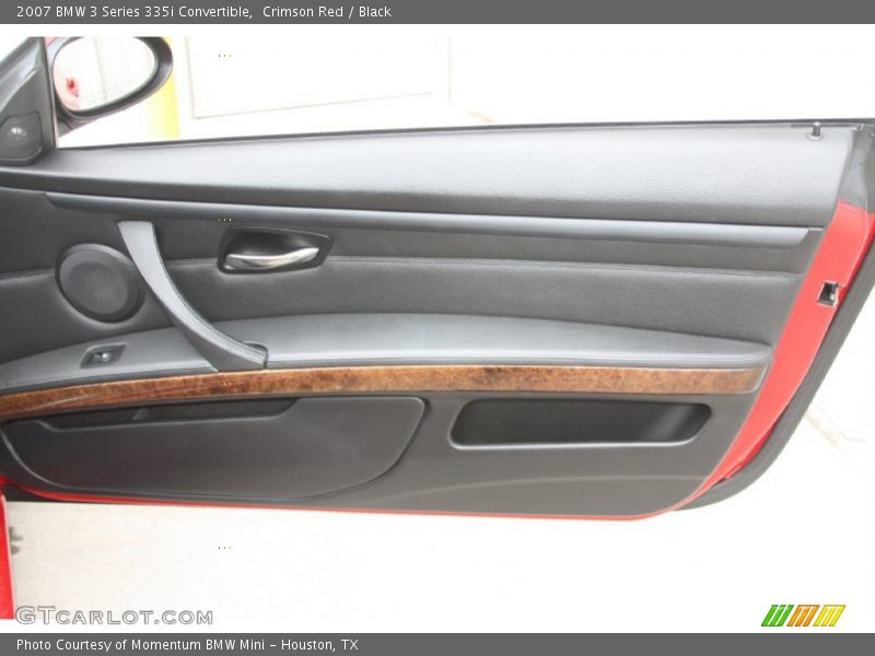 Crimson Red / Black 2007 BMW 3 Series 335i Convertible