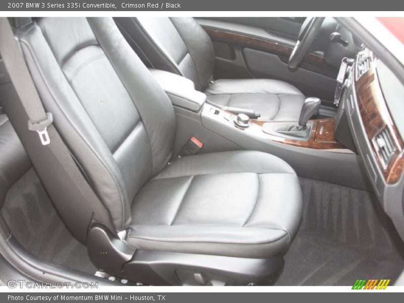 Crimson Red / Black 2007 BMW 3 Series 335i Convertible