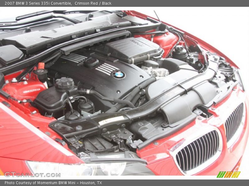 Crimson Red / Black 2007 BMW 3 Series 335i Convertible