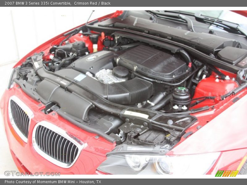 Crimson Red / Black 2007 BMW 3 Series 335i Convertible