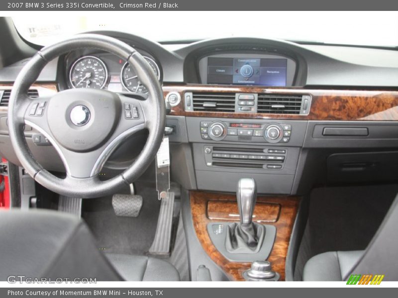 Crimson Red / Black 2007 BMW 3 Series 335i Convertible